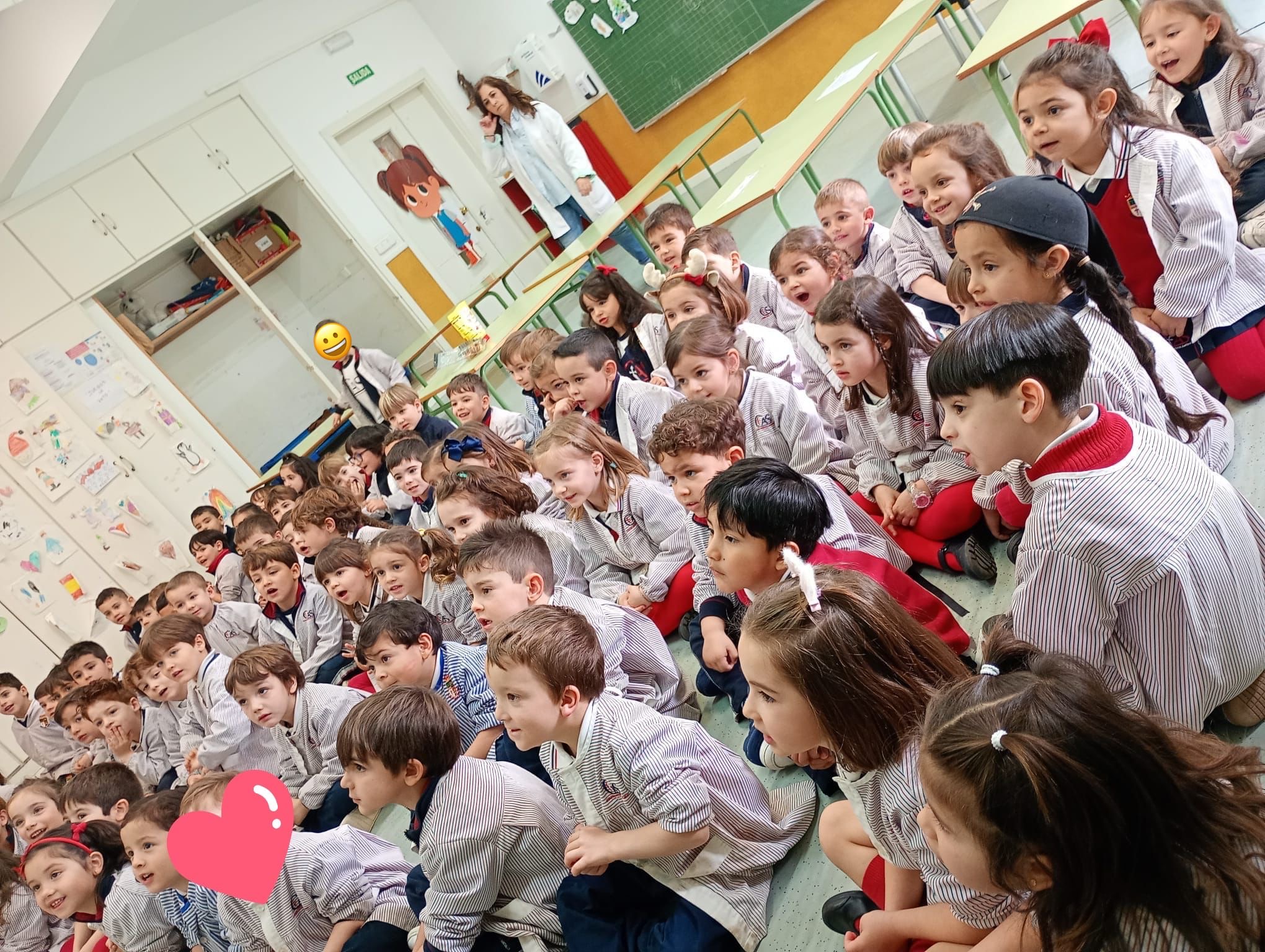 Ed.  Infantil ha disfrutado haciendo Rosquillas de S. Santa