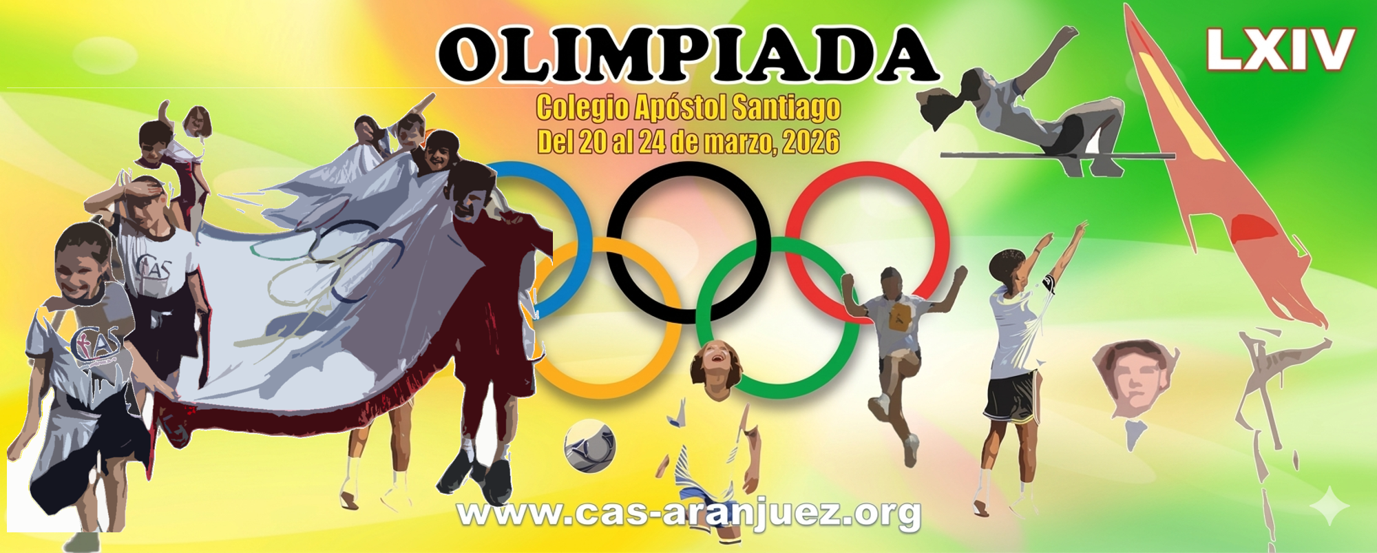 ¡Bienvenidos a la LXIV Olimpiada! Programa y entidades colaboradoras