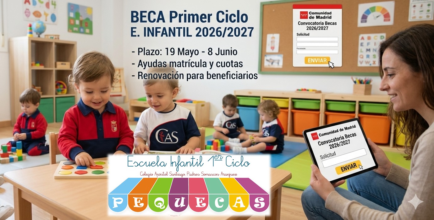 Ayudas para la escolarización de 0 a 3 años: abierto el plazo de becas en la Comunidad de Madrid