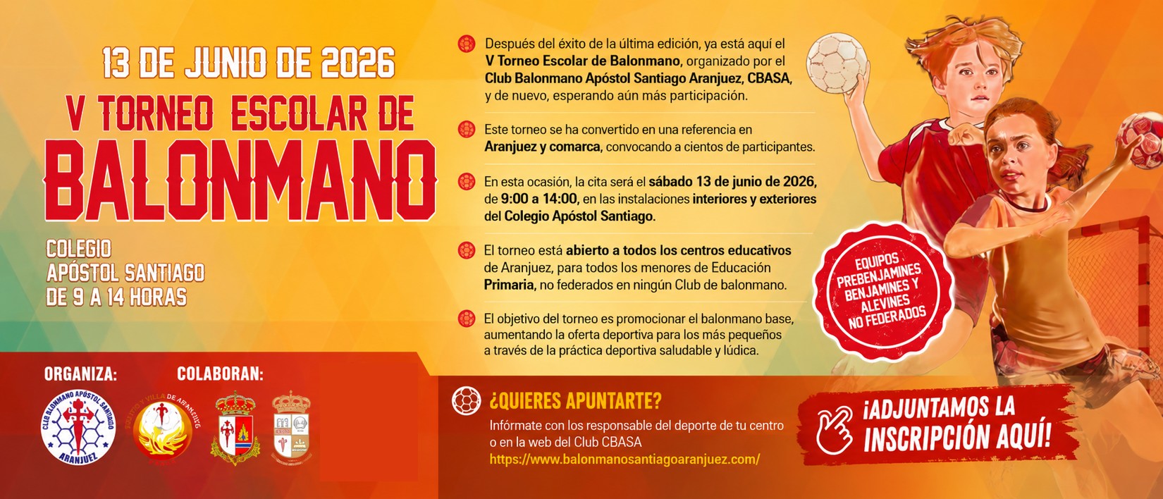V Torneo de Balonmano Escolar, Club Balonmano Apóstol Santiago