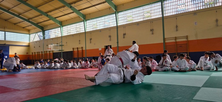 Gran fiesta de fin de curso para los jóvenes judocas de Aranjuez