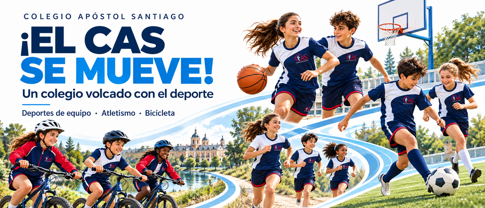 ¡El CAS se mueve: un colegio volcado con el deporte!